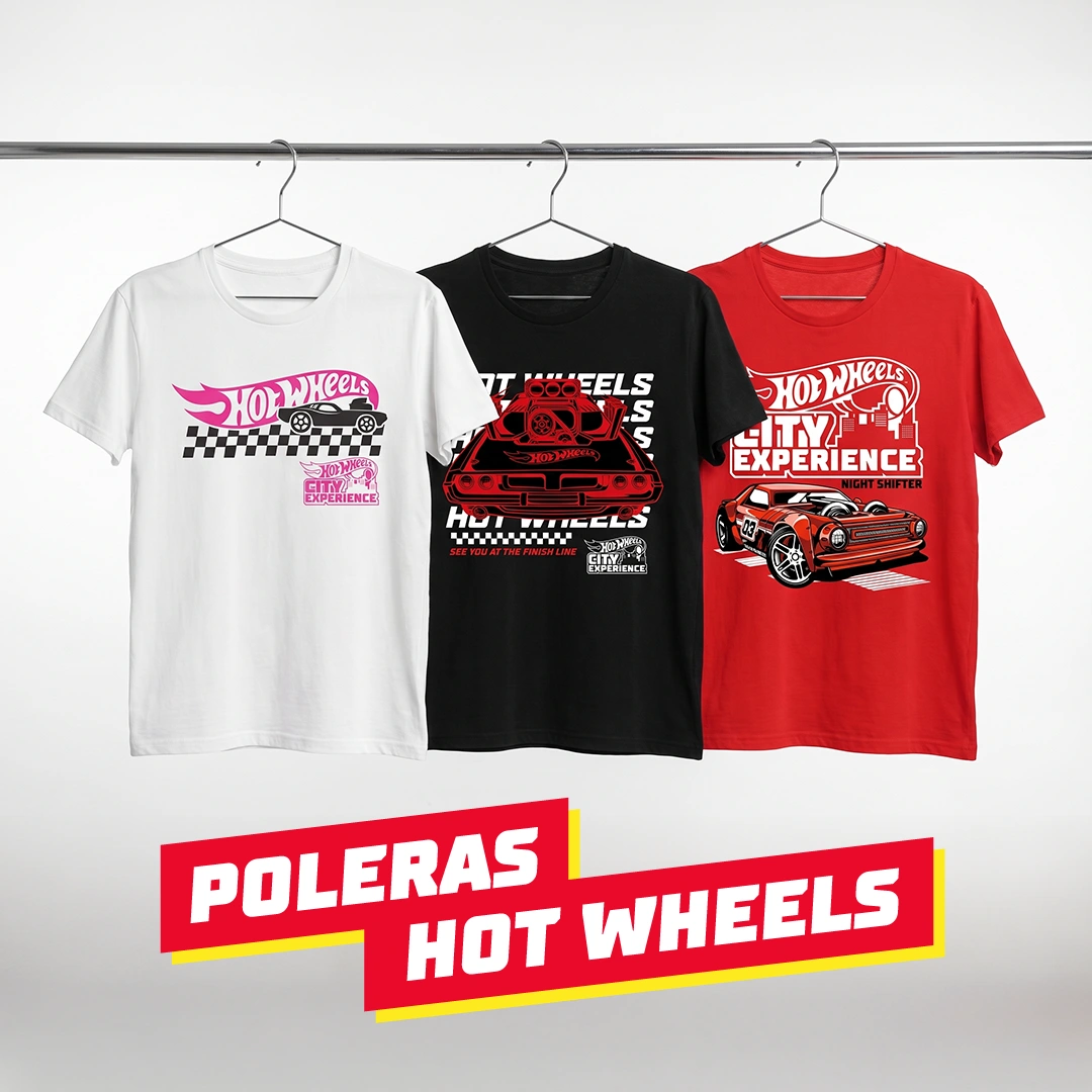 Polera Hot Wheels